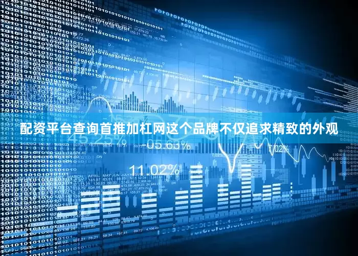 配资平台查询首推加杠网这个品牌不仅追求精致的外观
