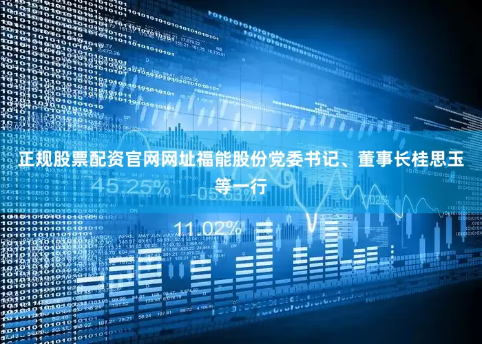 正规股票配资官网网址福能股份党委书记、董事长桂思玉等一行