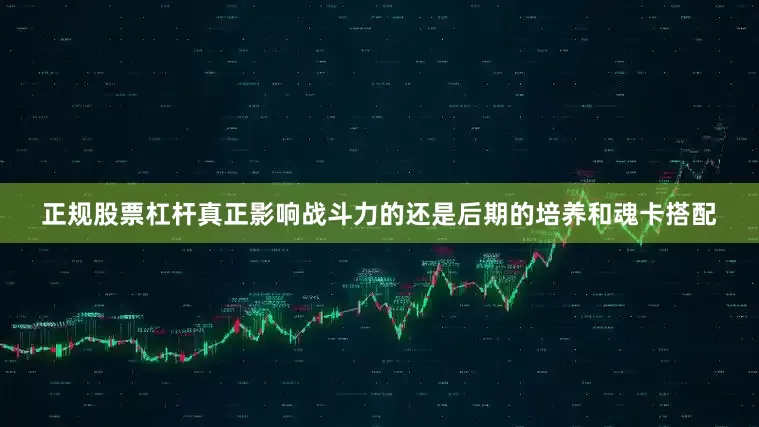 正规股票杠杆真正影响战斗力的还是后期的培养和魂卡搭配